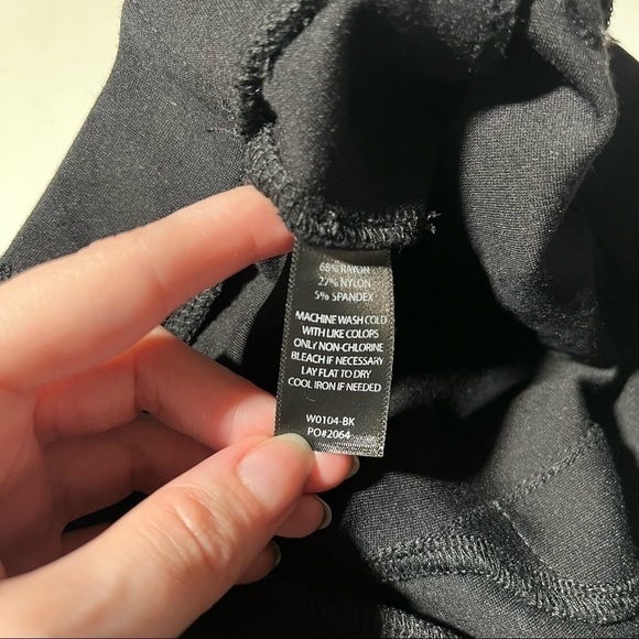 Betabrand Black Straight Leg 2 Pocket Dress Yoga Pants Size S Small Petite. - Picture 5 of 6